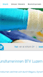 Mobile Screenshot of kunstturnerinnen.ch